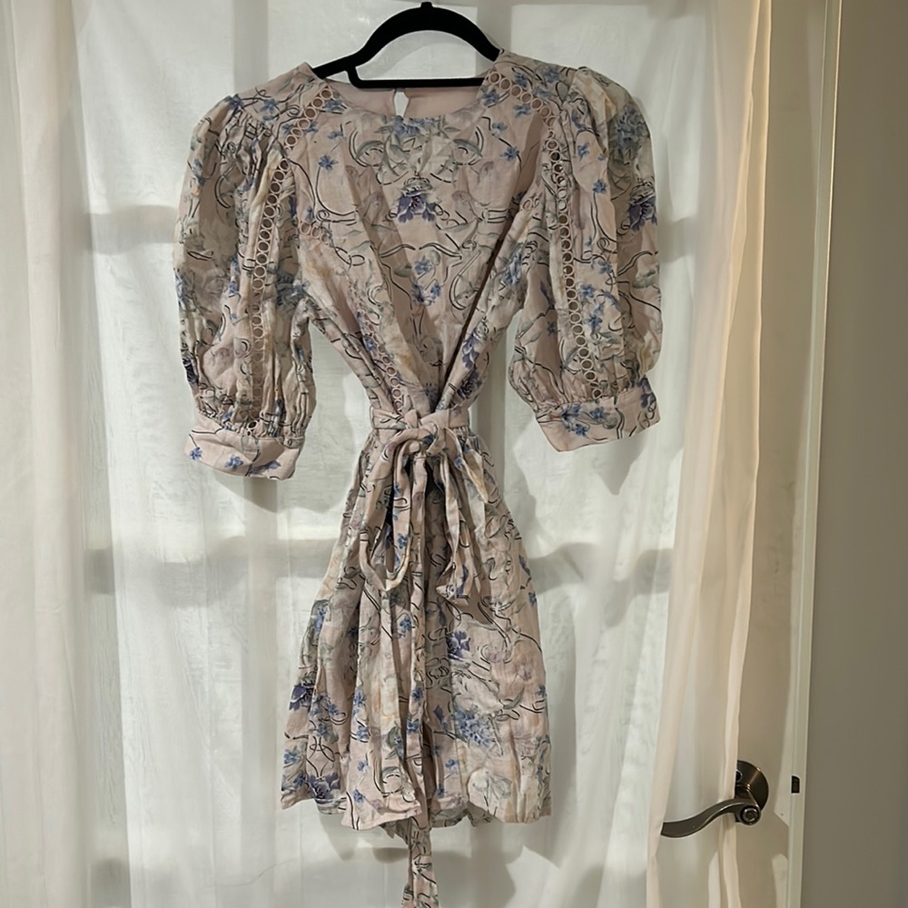 Express Floral Romper Size S NWT